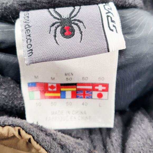 Vintage Spyder Spylon XT 10,000mm Thinsulate Insulation 2 in 1 Ski Jacket Mens M - Picture 9 of 13